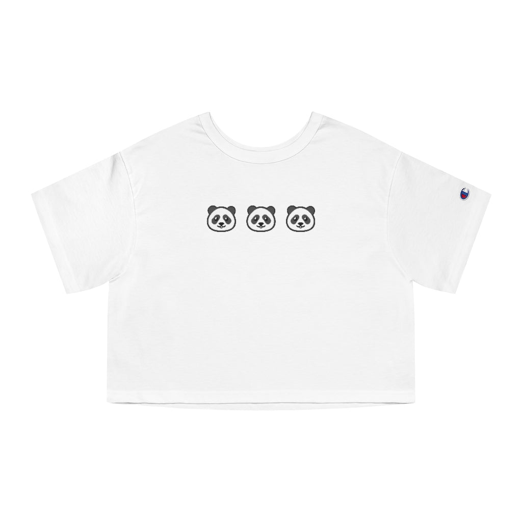 Pandies Crop-Top (Black/White)