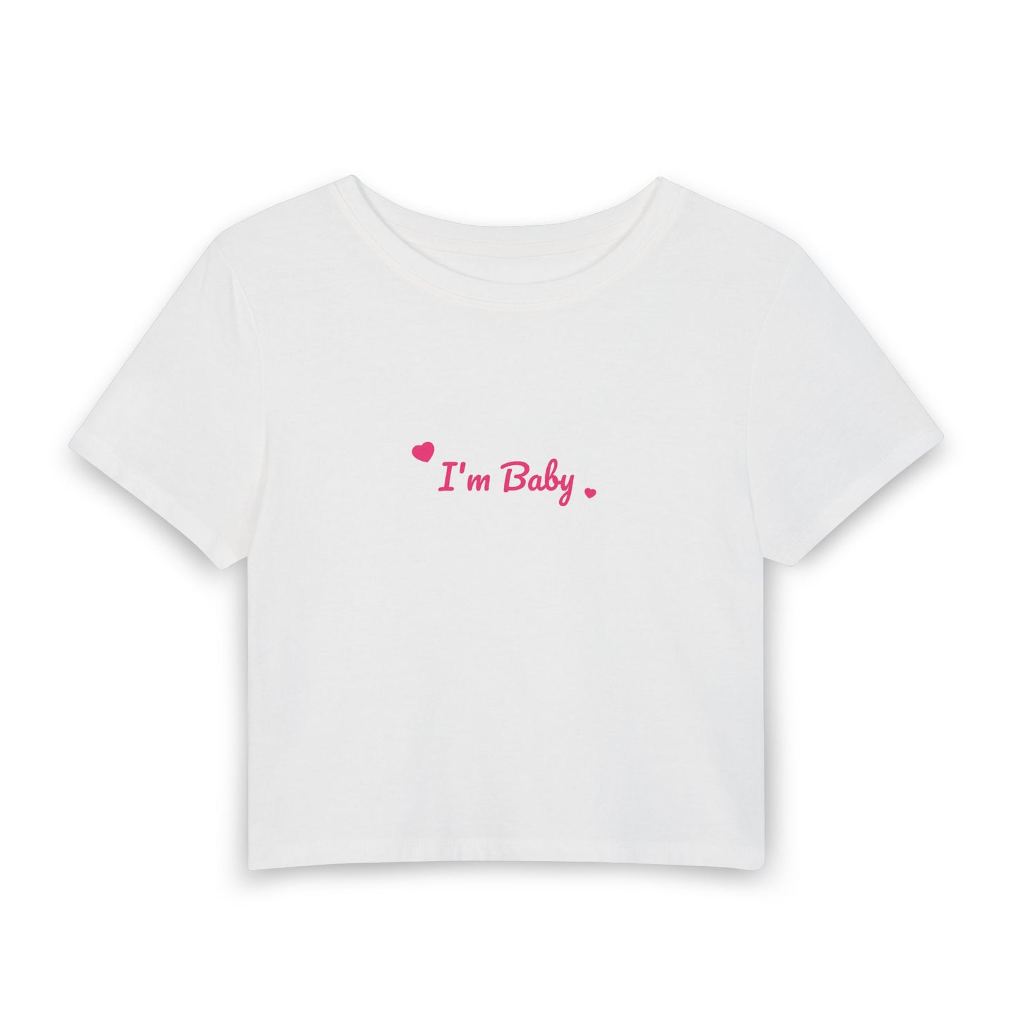 Baby Shu Says "I'm Baby" [Baby Tee - White]