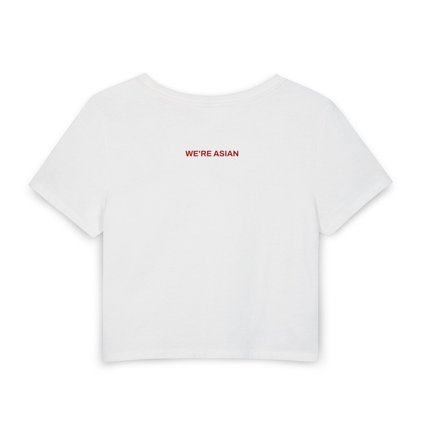 "Delegator" Couples Shirt [Female Baby Tee - White]