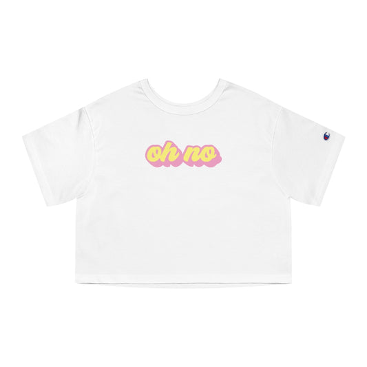 Oh No Crop-Top (White)